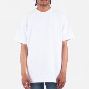 Shaka Wear Heavyweight White Short Sleeve Tee Size S